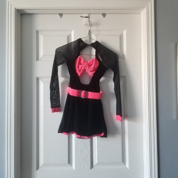 XS Sparkly Teen Jazz Costume - Picture 2 of 3